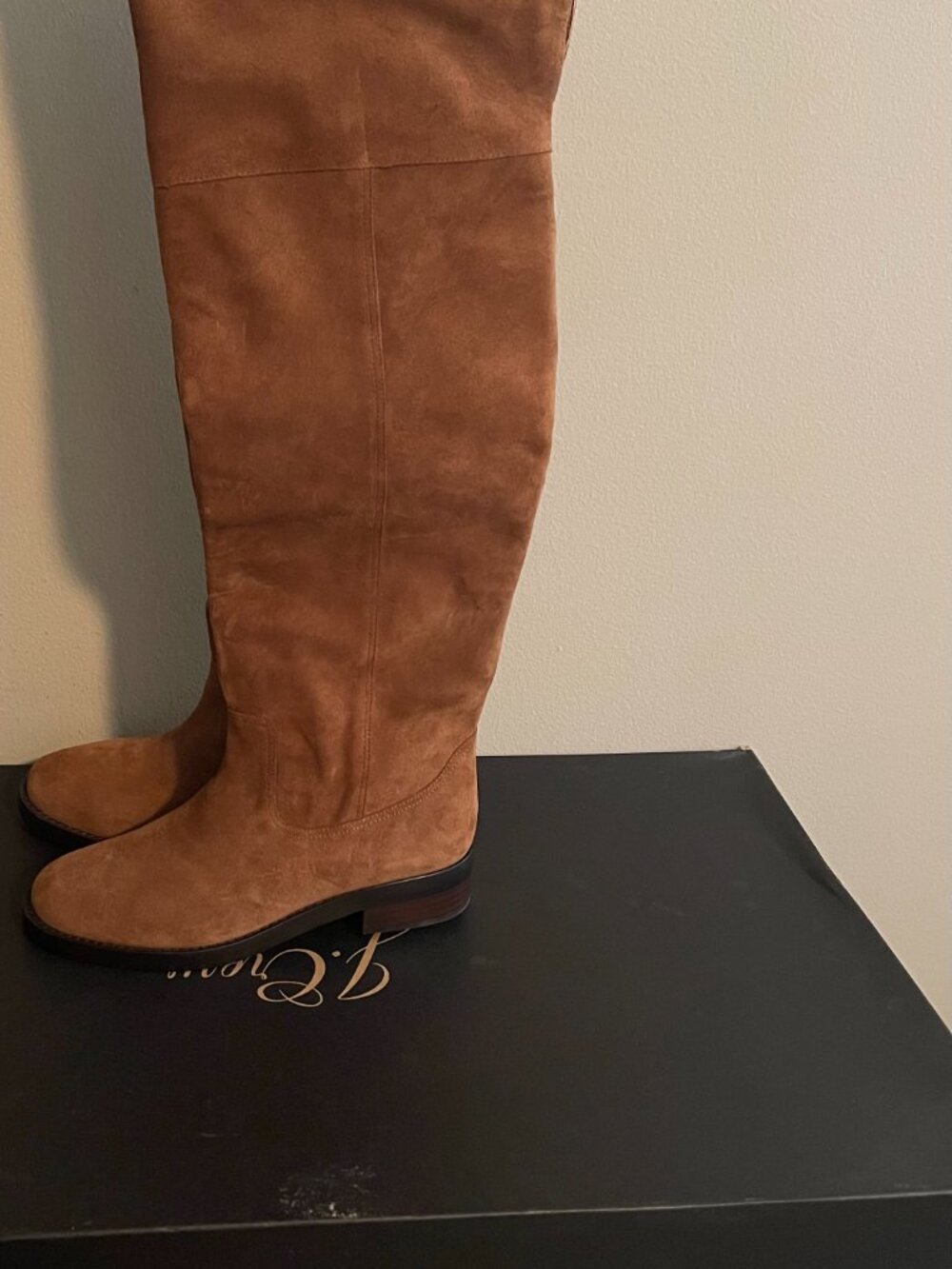 J Crew over the knee suede riding boots Sz 7 - Picture 11 of 11